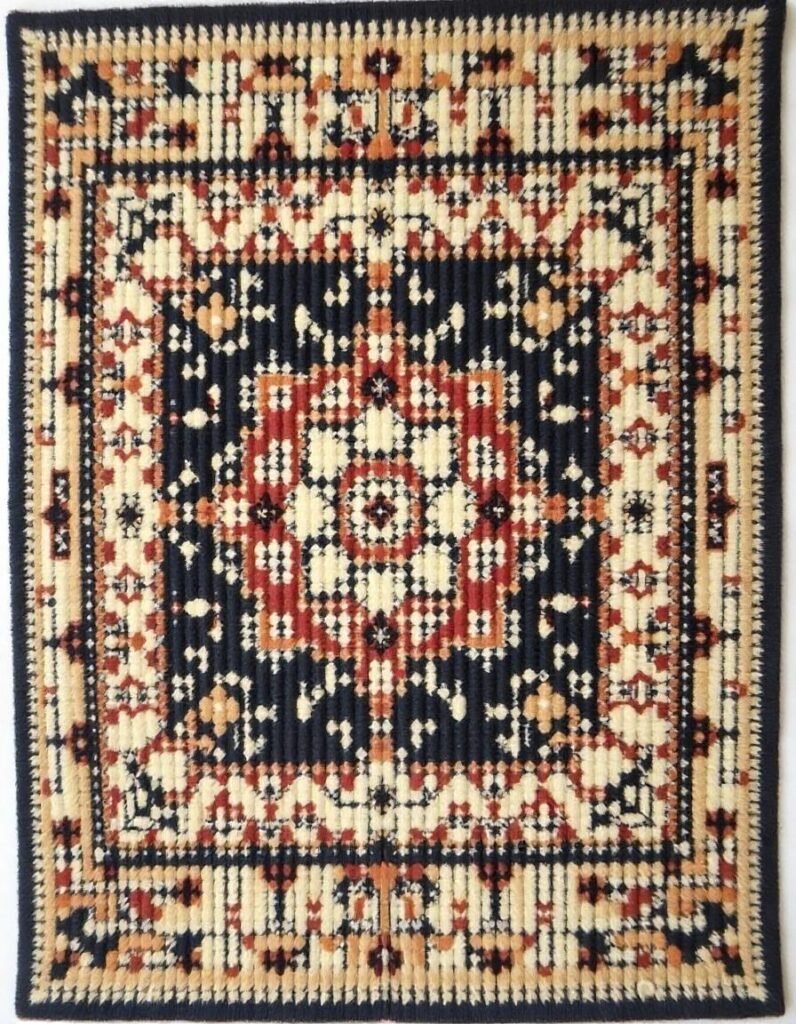 design of a custom wool rug