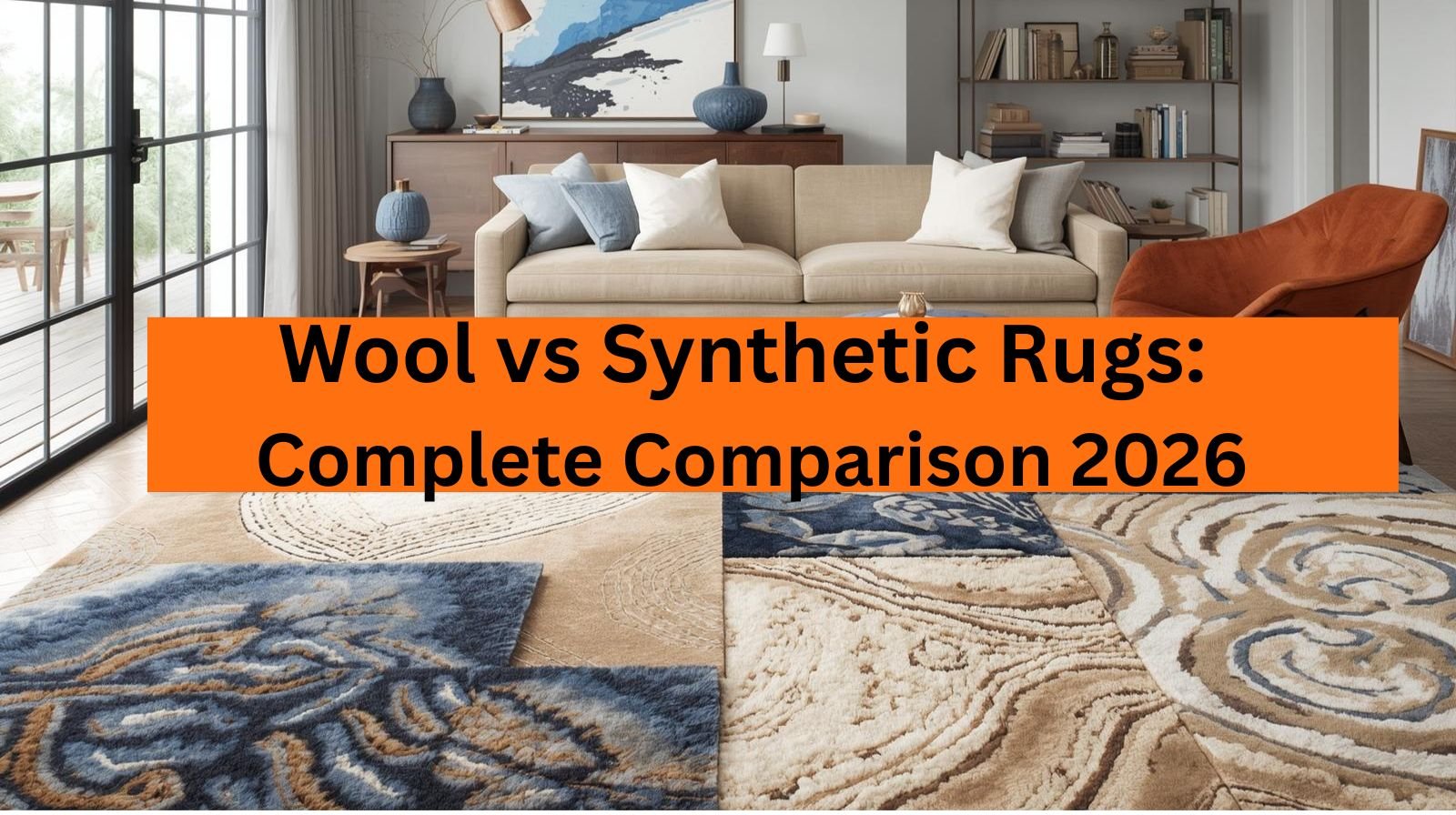 Vs Rug Wool Vs Synthetic Rugs: Complete Comparison 2026